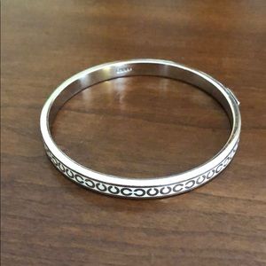 COACH Silver Bangle